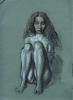 sitting-egyptian-girl-chalk - 1992